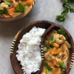 przepis na curry z krewetkami