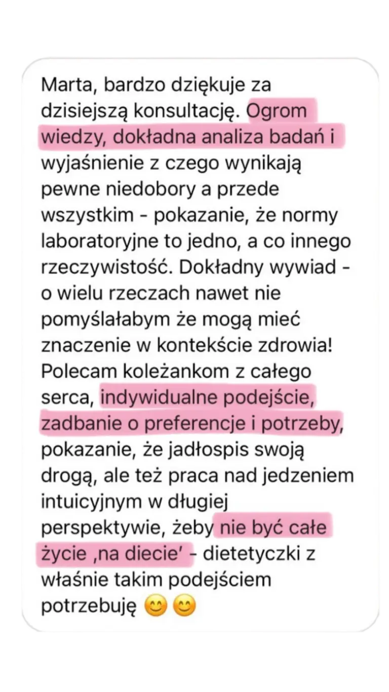 opinia konsultacja marta kirejszys balansujemy