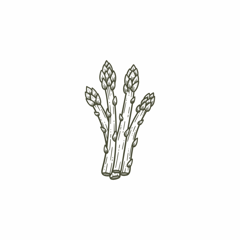 Grafika szparagi