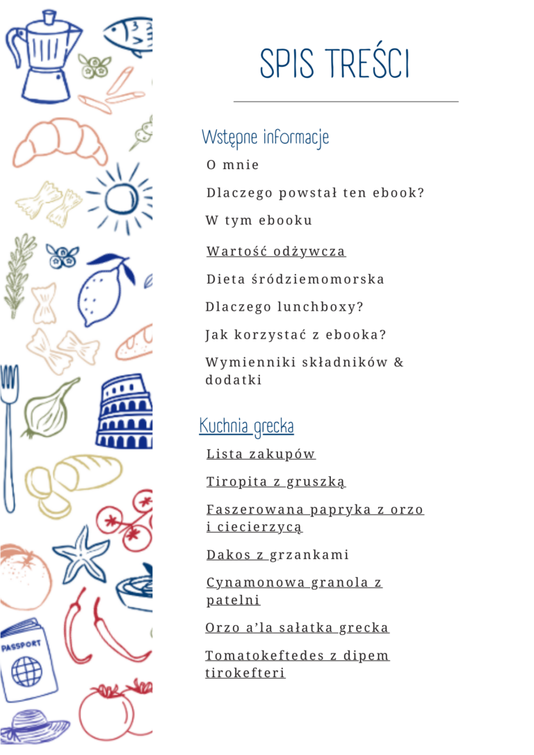 Table of Contents
