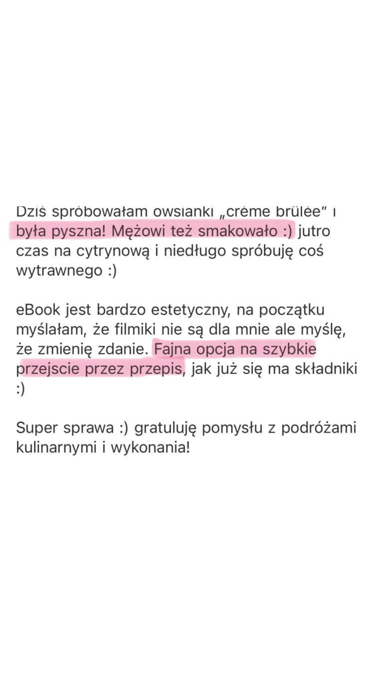 opinia ebook szybko smacznie i sycaco