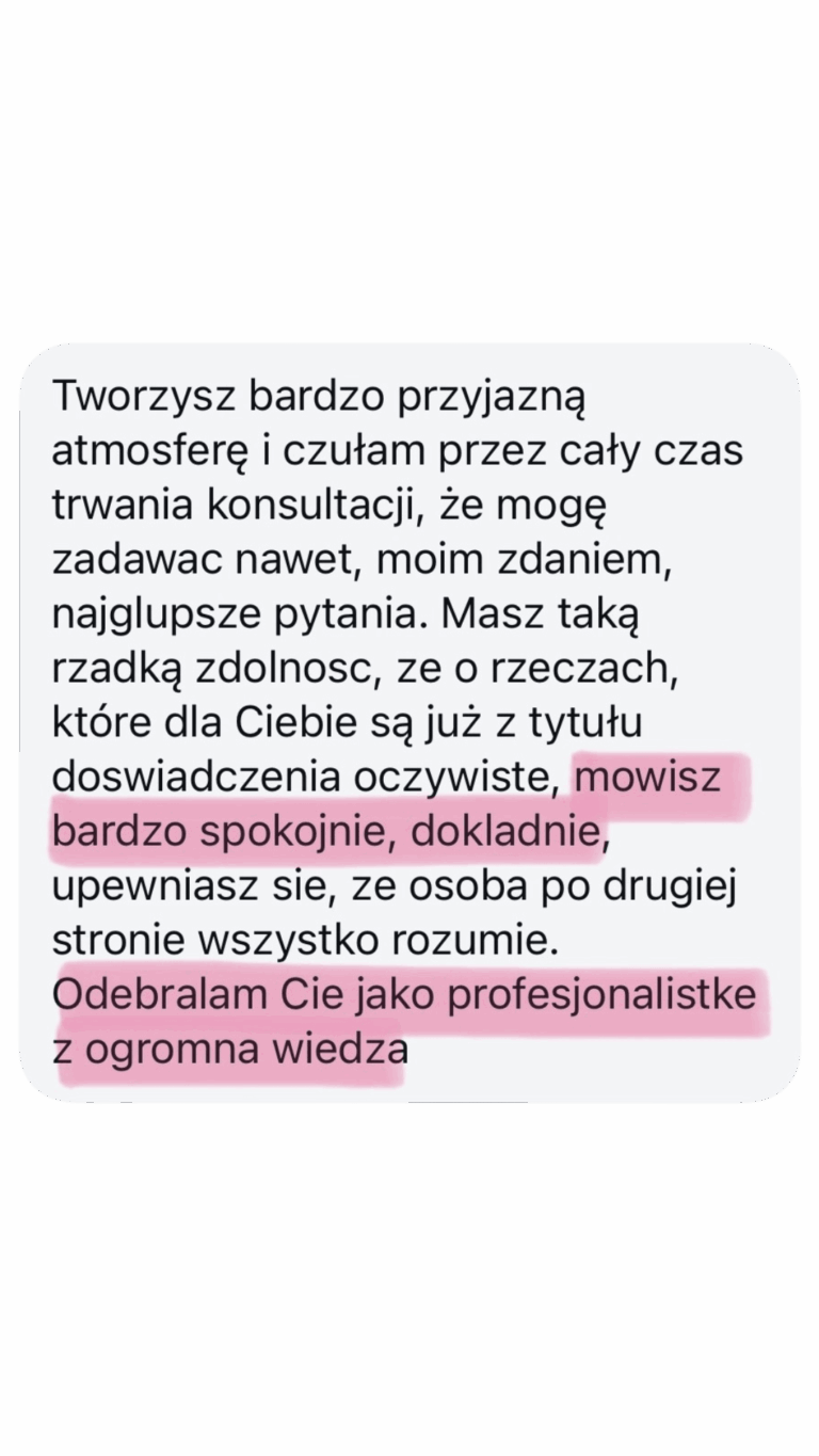 opinia konsultacja marta kirejszys balansujemy
