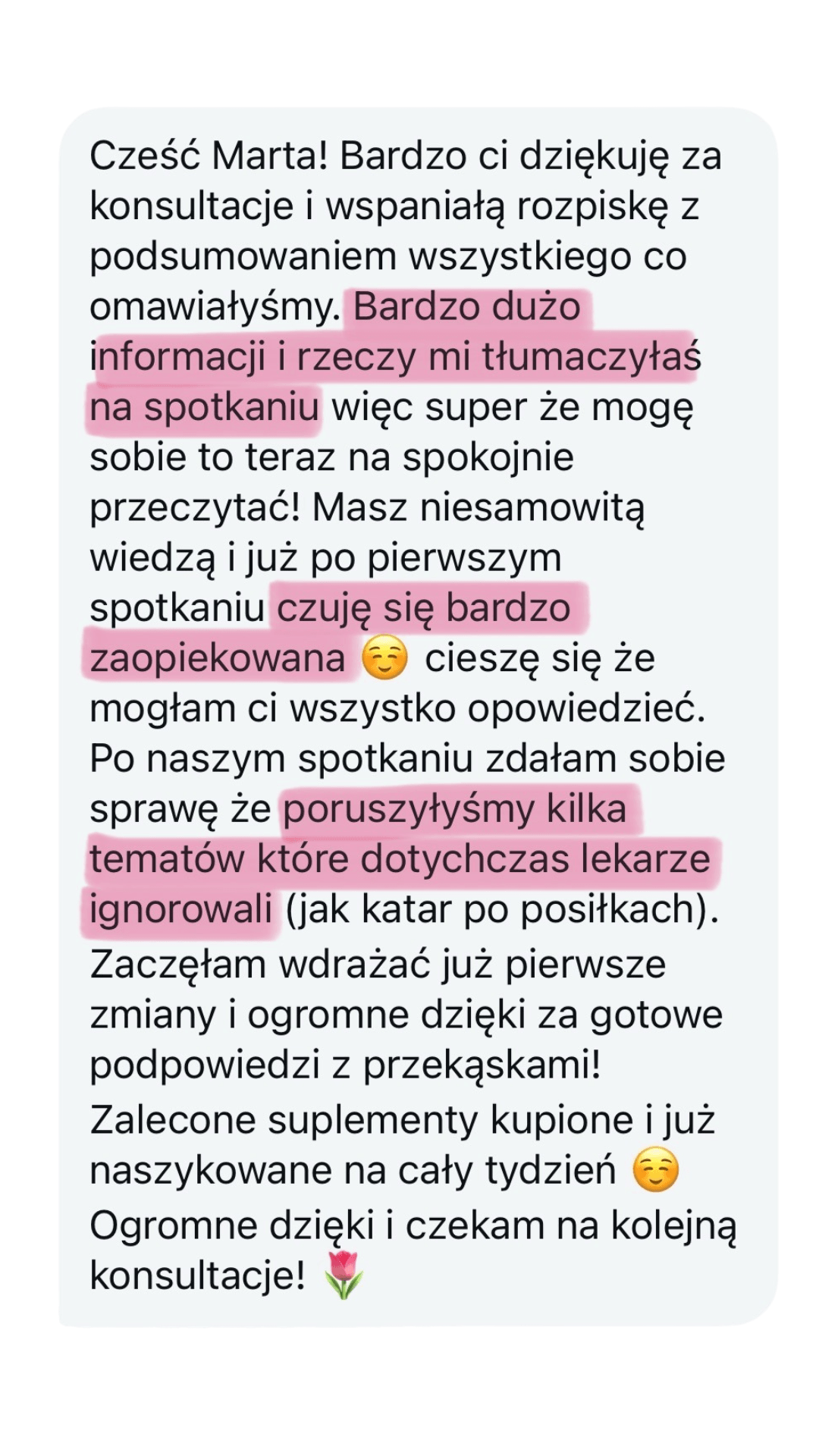 opinia konsultacja marta kirejszys balansujemy
